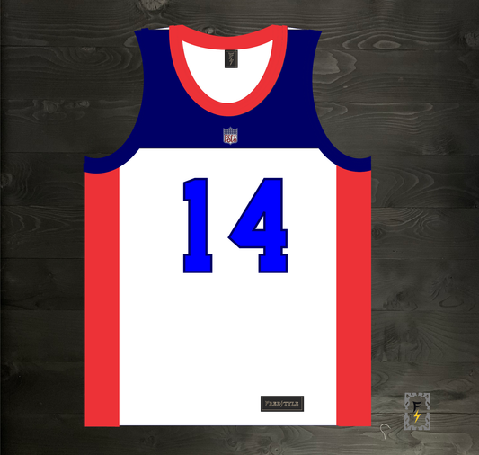 N-363m DIGGS #14 BUF Throwback White - MADE TO ORDER