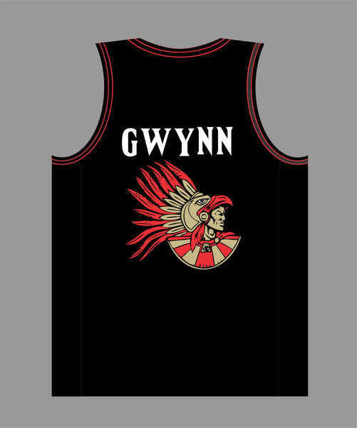 The Show Basketball Jersey in Black #19