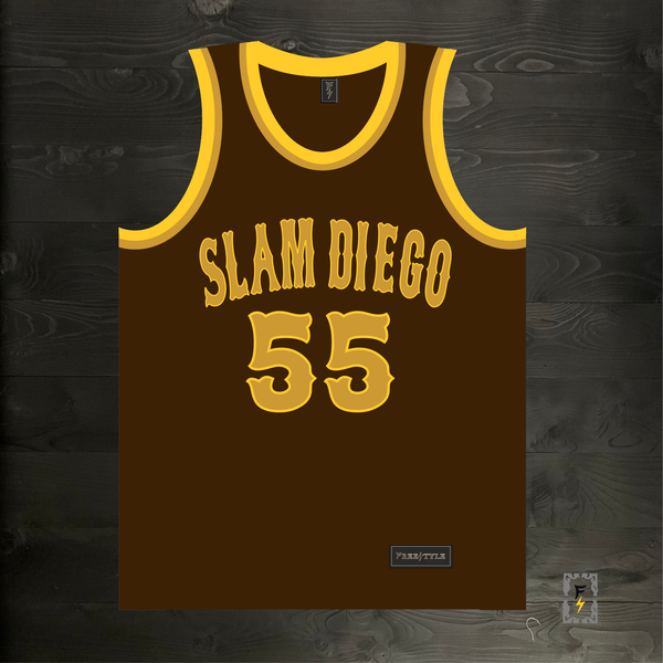 FS X SDP SLAM DIEGO Brown Gold Yellow Tuscan #55 PREORDERSALE