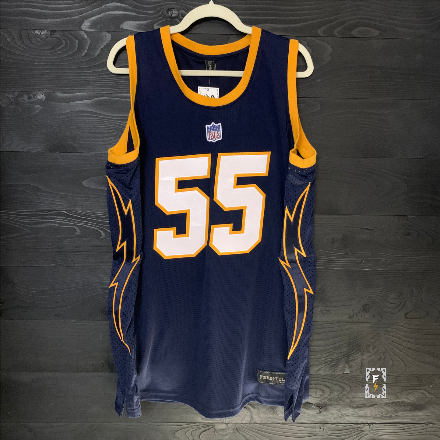 B-006m SEAU #55 BOLTS Navy - MADE TO ORDER