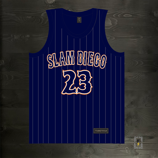 A-070 FS X SDP SLAM DIEGO Navy 1998 Gray Pinstripes Tuscan #23 PREORDERSALE