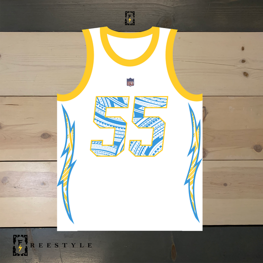 FS X LAC White Powder Yellow Trim 2020 Tribal #55